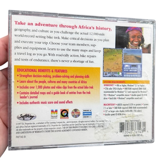 Vintage 90s PC Game Lot Educational Computer Games The Learning Company - Picture 4 of 10